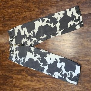 Cider cow print jeans